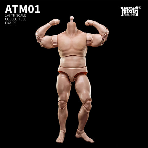 1/6 アップグレードストロングバージョン男性素体（ATM-01）