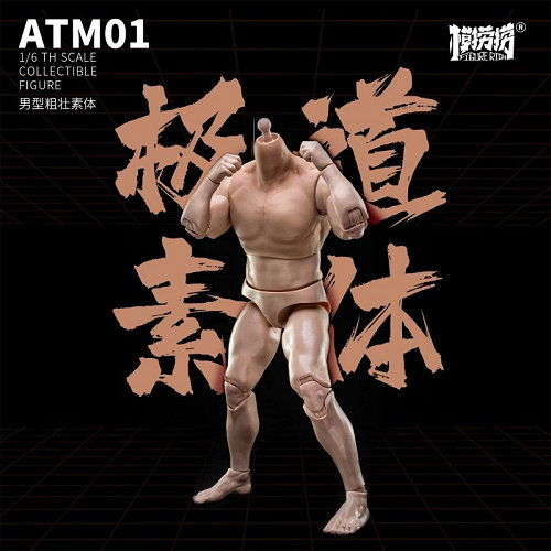 1/6 アップグレードストロングバージョン男性素体（ATM-01）