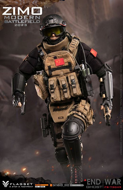 1/6 Modern Battlrfield End War Ghost Zimo（ゴーストジモ）FS-73049