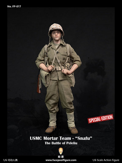 1/6 WWII アメリカ海兵隊 迫撃砲兵 メリエル・“スナフ”・シェルトン伍長 ペリリュー島の戦い DX ver.（FP-017B）