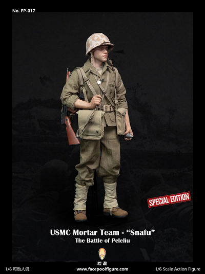 1/6 WWII アメリカ海兵隊 迫撃砲兵 メリエル・“スナフ”・シェルトン伍長 ペリリュー島の戦い DX ver.（FP-017B）