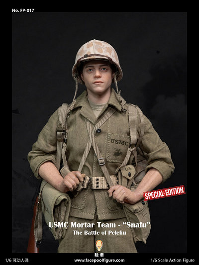 1/6 WWII アメリカ海兵隊 迫撃砲兵 メリエル・“スナフ”・シェルトン伍長 ペリリュー島の戦い DX ver.（FP-017B）