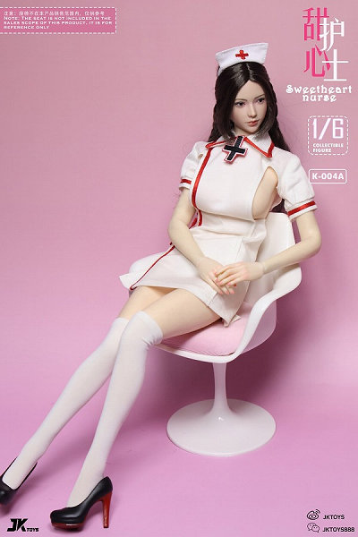 1/6 スイートハートナース（ヘッド＆セクシーナースユニフォームセット）JKT-004A