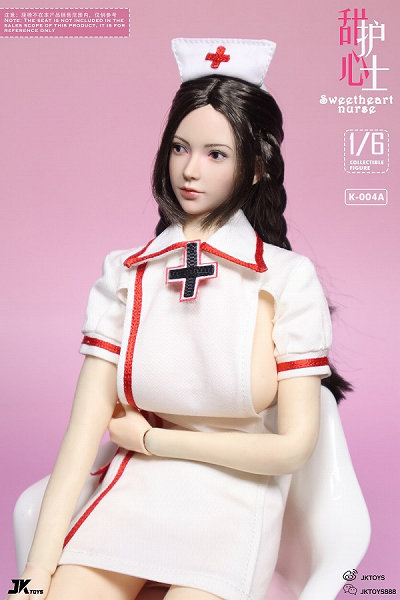 1/6 スイートハートナース（ヘッド＆セクシーナースユニフォームセット）JKT-004A