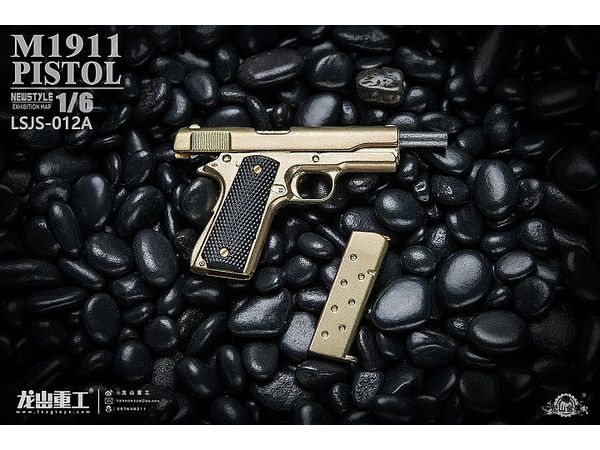 1/6 ダイキャスト M1911ピストル A (Rose Gold)LS-JS012A