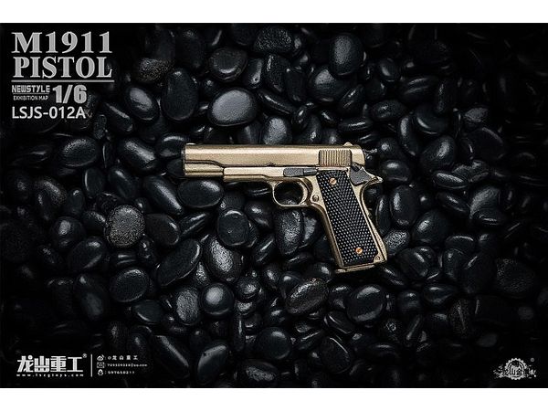 1/6 ダイキャスト M1911ピストル A (Rose Gold)LS-JS012A