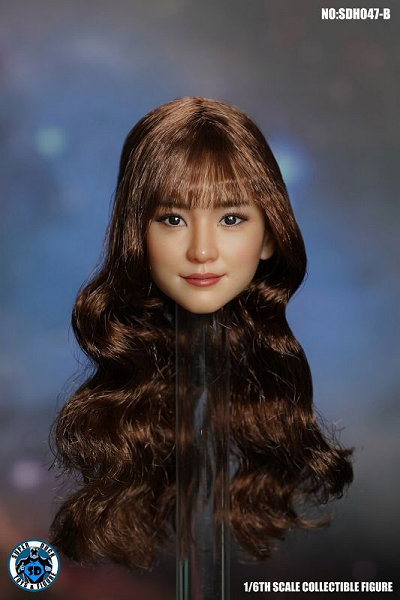 1/6 AWAlwbhBiRed Long Curiy HairjSD-H047B