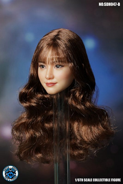 1/6 AWAlwbhBiRed Long Curiy HairjSD-H047B